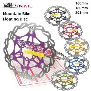BDSNAIL 자전거 브레이크 디스크, Mtb 160mm, 180mm 디스코 203mm, 플로팅 로터 산악 세트 사이클링용