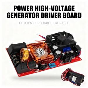 DIY 전자 키트 250W 15A DC12-30V ZVS 테슬라 코일 플라이백 드라이버 점화 발전기 팬 포함 고전압 보드 도