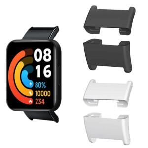 P82F 손목 시계 밴드 스트랩 어댑터 레드 미 2/mi 라이트 2 Smartwatch 금속 커넥터 버클 Acces