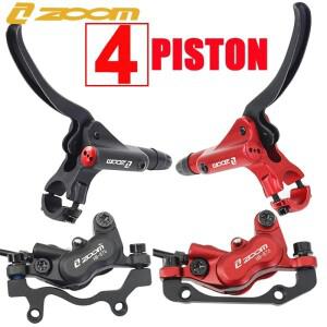 줌4 피스톤 유압 디스크 브레이크 HB876 자전거 세트 알루미늄 합금 MTB 레버/160mm 로터 용 핸들