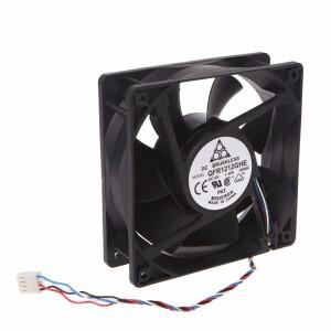 120x120x38mm 브러시리스 DC 12V 1.6A PWM 서버 냉각 팬, 델타 AFC1212DE 용