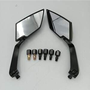혼다 섀도우 에이스 스피릿 마그나 VT750 용 2 개/짝 바이크 오토바이 백미러 Electrombile 스쿠터 전자 자