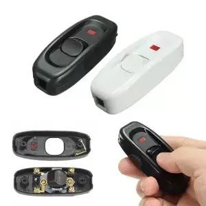 가정용 침대 옆 램프 AC 250V 10A 인라인 ON/OFF 테이블 코드 표시등 데스크 LED 케이블 라이트
