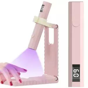 홈피쉬 UV LED 네일 램프 조절 가능한 브래킷 베이스 및 표시등 빠른 경화 젤 네일용 건조기