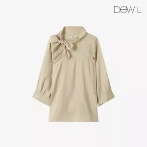 듀엘 텐셀 타이 블라우스 BE_D253MSC203