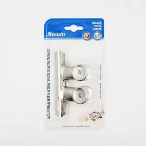 문구집게 사무용 클립 클립집게 75mm 2P 금속