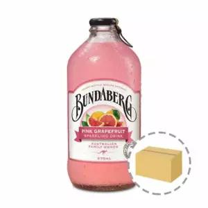 분다버그 핑크 그래이프프루트 375ML 12병 자몽탄산수 수입음료 음료수대량구매