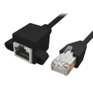 CAT5E FTP 랜연장케이블 50CM 이동형 랜포트 인터넷선 고급 네트워크 초고속 랩탑