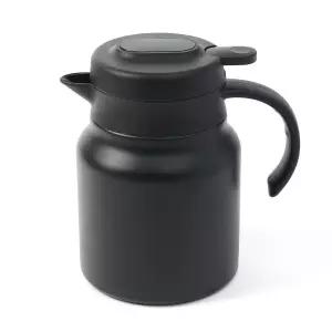 티웨어 온도표시 보온주전자 물주전자 900ml(블랙)