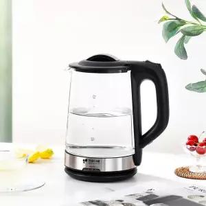 [키친아트] 허브 전기포트 내열유리 1.8L 대용량 KSJ-BEK18[36221586]