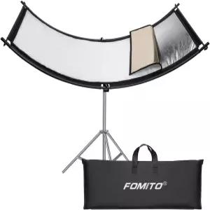 사진 촬영용 스튜디오 포미토 라이트 리플렉터 70 x25.6 /178x65cm 아크라이트 커브드 조명