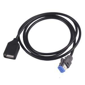 Honda Fit CD 오디오 플레이어 용 Mitsubishi Eclipse 자동차 USB 케이블 어댑터 4Pin