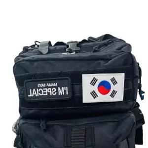 태극기 와펜 예쁜 가방 꾸미기 패치 부착 붙이는 와팬 XAWB09C36