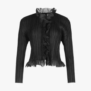 피네플리츠 FINE PLEATS 피네 플리츠 슈슈 가디건 블랙