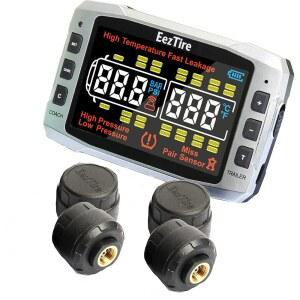EEZTire-TPMS Pro (518C) 3.5인치 컬러 디스플레이 및 4개의 AT 센서가 탑재된 타이어 압력 온도 모니터링 시스템, 이전 모델인 T515, E518, E618 시스템과 호환되지 않음
