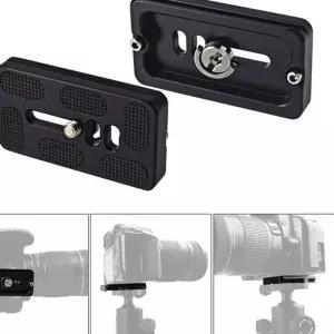 DSLR 카메라 도브테일 플레이트 퀵릴리스 PU70 70mm 삼각대액세서리 마운트 영상 XAW8983B6