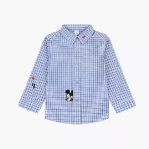 [롯데백화점]디즈니 미키트렌디체크셔츠(BLUE)_79T521101
