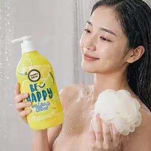 ( )바디워시 유자라임 시트러스향 900g 펌프형 샤워용 대용량 일상 욕실용