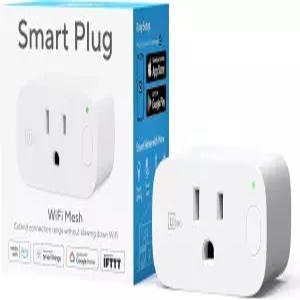 UTEC 스마트 플러그 Wi-Fi 메시 콘센트 알렉사 구글 홈 및 IFTTT와 호환되는 15A 초효율 허브 필요 없음
