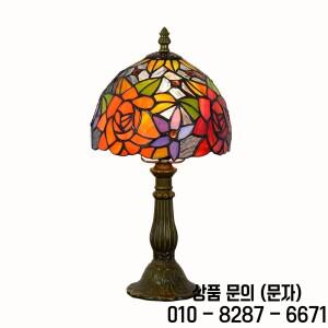 유럽 스타일 테이블 램프 스테인드 글라스 독서 등 작은 방 홈 거실 Nightstand 사무실 장식