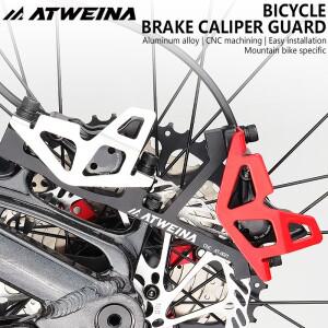 ATWEINA MTB 브레이크 캘리퍼 가드 CNC 알루미늄 합금 보호 커버 산악 자전거용 간편 설치 액세서리