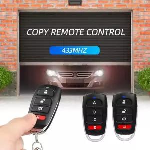 원격 제어 리모컨 리모콘 433MHz RF 무선 차고 문 자동 복사 범용 스마트 컨트롤러 복제 전기 게이트