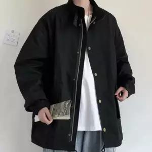 포인트 데일리 남자 오버핏 캐주얼 스트릿 트렌치 집업 야상 다잇템_26921713_588872