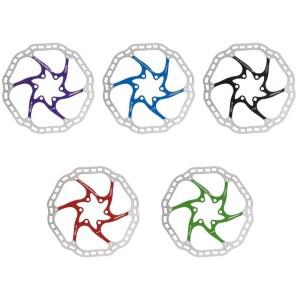 초경량 자전거 유압 디스크 브레이크 로터 MTB 도로 경주 140/160/180mm 6 볼트