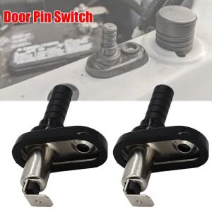 2pcs 자동차 도어 스위치 20A 12V Courtest 라이트 알람 보닛 부팅 장갑 상자 Auro 전자 플랜지 마운트 핀