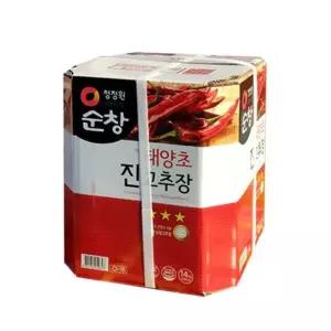 [OF4LPONP]쿨샵 청정원 순창 태양초 진고추장 14kg 대용량