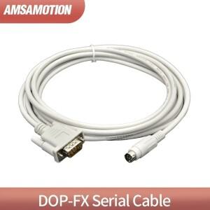 DOP-FX 케이블 Delta HMI는 미쓰비시 PLC DOP-107BV/107EV DOP-130BQ FX3U FX2N 시리즈 프로그래밍 DOP A/B