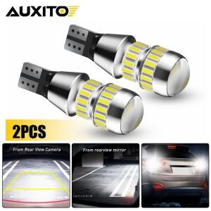 AUXITO 2Pcs T15 LED 전구 CANBUS W16W 램프 오류 없음 4014 42-SMD 912 921 조명 12V 자동차 백업 역방향