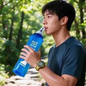 ( )런닝 물통 소프트 플라스크 트레일 러닝 등산용 급수대 휴대용 500ml