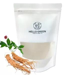 헬로우그린 6년근 국산 인삼 가루 300g(팩)