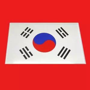 대형 태극기 스티커 차량 바이크 230x145 리플렉터