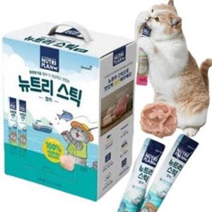 고양이 영양 간식 고양이 참치 스틱 대용량 짜먹는 반려묘 보양 습식 건강 영양식 파우치 토핑 사료 보충