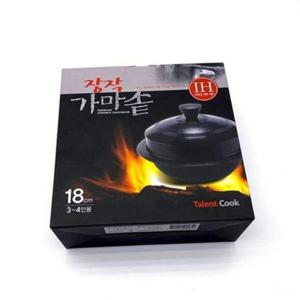 무쇠 가마솥 냄비 인덕션 가마솥 냄비 가정용 솥밥 국찌개용 다용도 캠핑 돌솥 세라믹 업소용 찌개용 밥솥