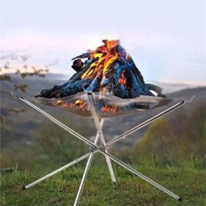 캠핑용 화로대 접이식 화로대 휴대용 바비큐 불멍 야외 숯불 받침대 바베큐 스토브 피우기 작은 경량 그릴