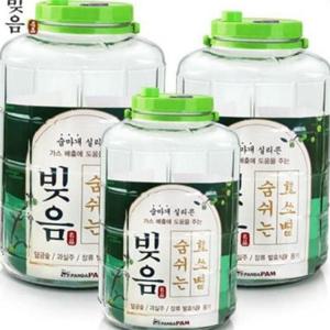 유리 발효 용기 매실 발효 용기 대용량 매실청 담금통 숙성 유리병 과실주 발효통 담금주 효소 쉬는 식품