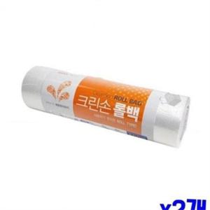 비닐 위생 롤 타입 비닐 백 일회용 대용량 주방 깔끔한 가정용 음식물 롤형 포장 리필 쓰레기 냉장고