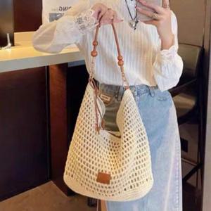 여성 가벼운 펀칭 그물 숄더백 1P 여름 가방 네트백 데일리 캐주얼