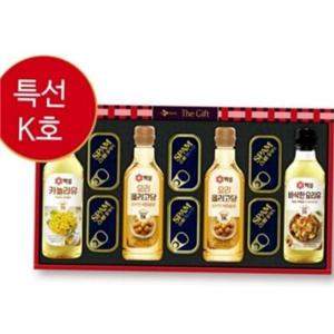 명절 선물 추석 선물 프리미엄 선물세트 보기 올리고당 카놀라유 식용유 선물용 가정용 식료품 통조림