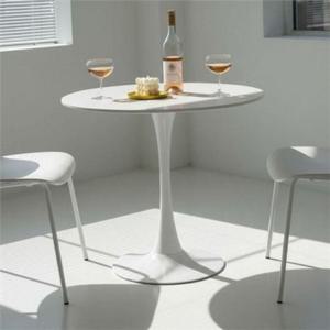 원형 테이블 원형 식탁 디자인 모던 라운드 1인 스틸 싱글 작은 베란다 독서용 다용도 사이드 스탠딩 탁자