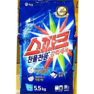 세탁 가루 세제 찬물 전용 세제 리필용 분말형 5kg 빨래 대용량 물세탁 가정용 빨래방 가루형 섬유 드럼