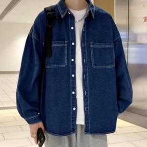 남자 패션 빈티지 데님 셔츠 데일리 청남방 남성패션 남자옷