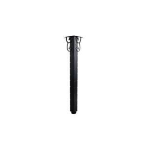 다용도 철제 사각 식탁다리 H003 흑색 길이 700mm 철제다리 조립발 클립다리 책상다리 탁상다리 가구받침