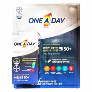 원어데이 컴플리트 멀티비타민 맨 50+ 121.5g(1.35g x 90개) 1개