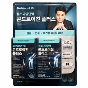 뮤코다당단백 콘드로이친 플러스 850mg x60정 2개입(102g) 1개