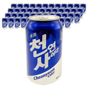 일화 천연사이다 350ml x 48캔 (24캔x2박스)