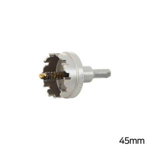 동해 초경 금속용 홀쏘 45mm 타공 철판 드릴비트 절삭